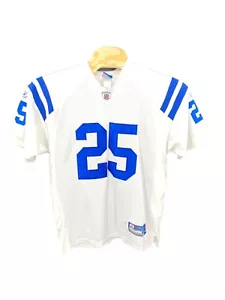 Indianapolis Colts Jarraud Powers #25 ERROR Away Jersey Reebok On Field Size 48 - Picture 1 of 12