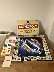 Back To The Future Monopoly Board Game Trilogy Edition 2015 RARE - Picture 1 of 14