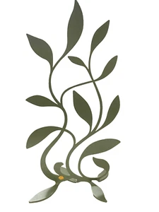 Daniel Swarovski ~Crystal Paradise Green Vine Display Stand Leaves Medium - Picture 1 of 3