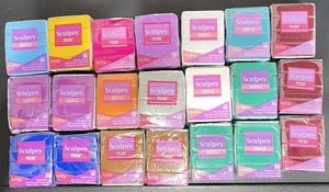 Sculpey Premo & Souffle Premium Oven Bake Polymer Clay Lot 22 2 oz/1.7oz blocks - Picture 1 of 1