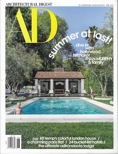 Architectural Digest Magazine Jun 2020 Design Kit Kemp Ryan Murphy Kengo Kuma - Picture 1 of 2