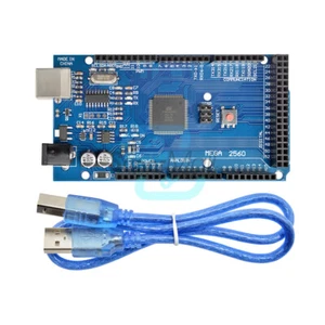 Atmega2560-16AU Mega2560 R3 ATMEGA 2560 CH340 R3 Board for Arduino W/ Cable - Bild 1 von 29