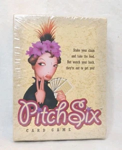 2002 Pitch 6 Card Game Age 18+ 3-6 Players NEW, Factory Sealed! - Picture 1 of 11
