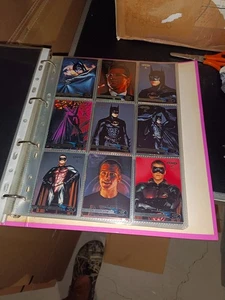 BATMAN DC FLEER 95 ULTRA SET QUASI COMPLETO 1/120 - Picture 1 of 2