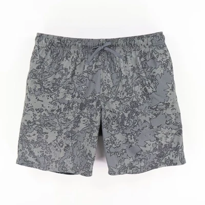 Athletic Works 运动服短裤男式 XL 码灰色几何涤纶口袋 — 第 1/4 张图片