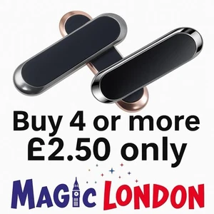 Supporto magnetico per cellulare auto alta qualità supporto cruscotto 6 magneti forti - Foto 1 di 4