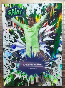 Lamine Yamal Rookie Star /5 Green Shockwave Wild Card Splat Barcelona - Bild 1 von 2
