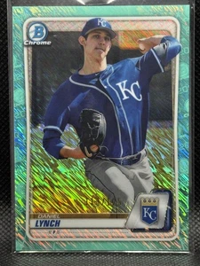 2020 Bowman #BCP-84 Daniel Lynch Chrome Prospects Aqua Shimmer Refractor #/125 - Picture 1 of 2