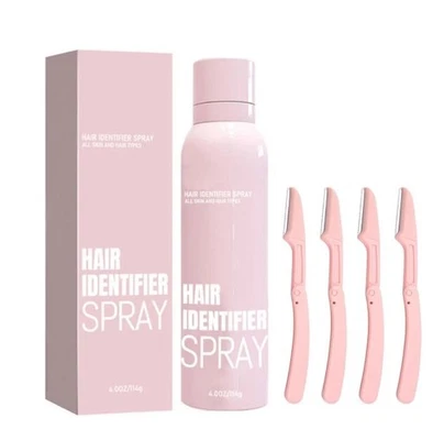 Spray resaltador identificador de cabello para afeitado facial cuerpo melocotón pelusa cabello mujeres Foto 1 de 4