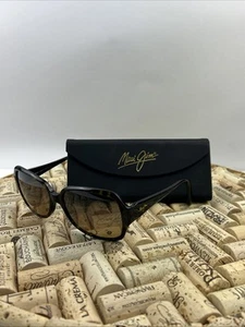 Maui Jim Kalena Sonnenbrille braun Schildpatt MJ299-10 57 17-135 mit Etui NUR RAHMEN - Bild 1 von 17