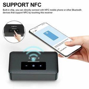 Bluetooth 5.0 Audio Transmitter And Receiver Adapter With 3.5mm Auxiliary Cable - Picture 1 of 10