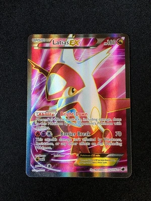 Latias EX 112/116 XY Plasma Freeze 2013 Full Art Holo Rare Pokémon Card TCG - Image 1 of 4
