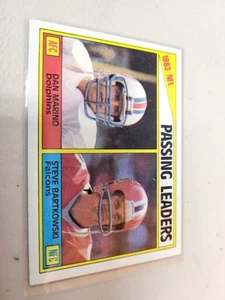 1984 Topps - League Leaders Dan Marino, Steve Bartkowski #202 (RC) - Picture 1 of 2