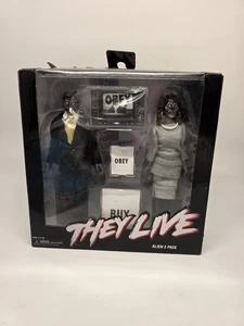NUEVA FIGURA DE ACCIÓN NECA They Live retro vestida alien 8 pulgadas  - Imagen 1 de 9
