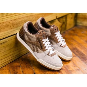 NEW Size 7 Mens Reebok x Mita Sneakers MS Exclusive Phase 1 Pro Wood Sneakers - Picture 1 of 12