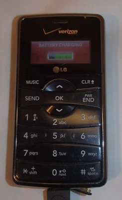 LG VX9100 Flip Cell phone Verizon Used Working Condition Qwerty Keyboard - Image 1 of 4