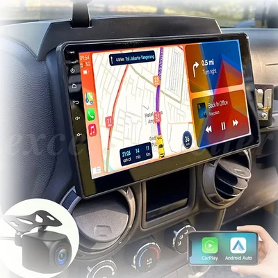 For Jeep Wrangler JK 2007-2017 10" Car Radio Android Auto Stereo DSP GPS Navi