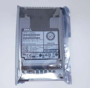 0JGXK2 JGXK2 Dell 480GB SAS 2.5" 12G MLC RI SSD PX05SRB04BY SDFAM83DAB01 - Picture 1 of 3