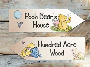 Set of 6 Classic Pooh Party Arrows - Picture 1 of 3