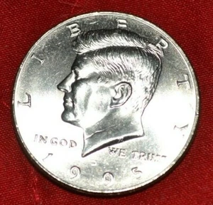 Moneda de medio dólar D Kennedy 1995 - circulada - Imagen 1 de 2