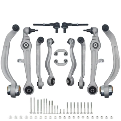 12PCS Front Lower Upper Control Arms Kit for Audi A4 A4 Quattro A6 Passat Foto 1 de 4