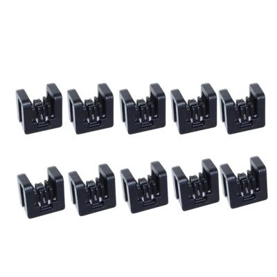 Set of 10 Plastic Clips for Nissan For Xtrail For Tiida Wiper Hood Trim - Image 1 of 4