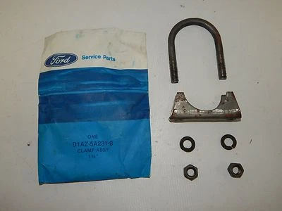 Nuevo OEM 1970-1989 Ford Mercury Silenciador de escape Tubo Abrazadera Colgador 1 3/4" Foto 1 de 4