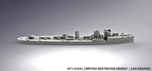 3x 1:1250 HMS Ardent - Imagen 1 de 1