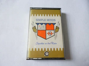 SIMPLE MINDS ~ SPARKLE IN THE RAIN ~ VIRGIN UK 1984 SYNTH POP ROCK CASSETTE TAPE - Picture 1 of 6