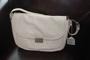BOLSO DE HOMBRO DE CUERO ACOLCHADO MARC BY MARC JACOBS TIERRA $498 - Imagen 1 de 6