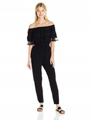 Ella Moss Ladies sexy black designer  jumpsuit, Size Medium, 10-12, NEW  - Image 1 of 4