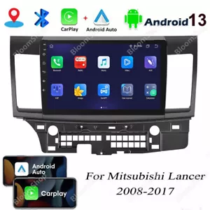 Android 13 Car Radio Stereo For Mitsubishi Lancer 2007-2012 GPS Navi Carplay BT - Picture 1 of 16