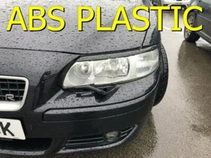FAROS VOLVO S60,V70 2000-2009 PÁRPADOS MOLDURAS CEJAS ABS PLÁSTICO NUEVO AJUSTE - Imagen 1 de 11