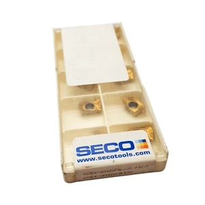Seco Hartmetalleinsatz Xoex 10T308FR-E05 F40M Fräsen Spitzen 10pcs IZ7 - Bild 1 von 2