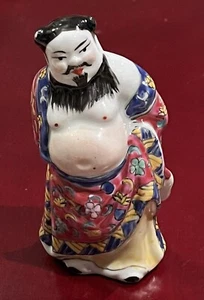 Vintage Chinese porcelain immortal FIGURINE Asia art pottery sculpture - Picture 1 of 2