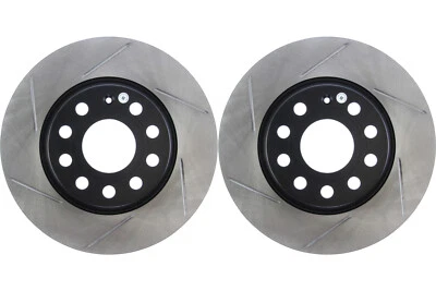 Par de rotores de freno de disco Stoptech trasero para Volkswagen GTI 2006-2009 (47007) Foto 1 de 4