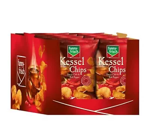 funny-frisch Kessel Chips Sweet Chili und Red Pepper 10er Pack (10 x 120 g) - Bild 1 von 2