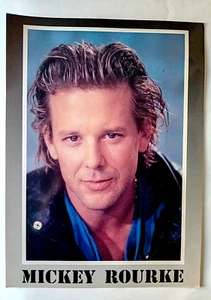 Mickey Rourke Original Vintage 1980' Poster - Picture 1 of 4