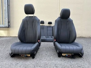 Mercedes E-Klasse 213 Limousine Sitze Nappa Leder schwarz Memory - Bild 1 von 10