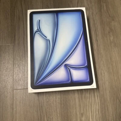 Apple iPad Air 11-inch 6th Gen (M2) Liquid Retina Display 128 GB BLUE BRAND NEW - Image 1 of 4