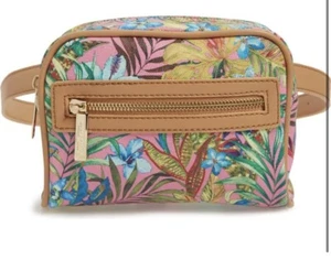 MALI + LILI Lacey Floral Convertible Vegan Leather Belt Bag - NWOT - Picture 1 of 12
