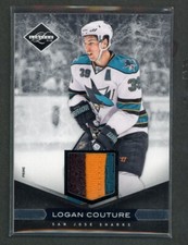 2011-12 Limited Materials Prime Jersey #116 Logan Couture 7/25 *17440