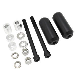 4" Shock Sliders Crash Bar Guard Protection For Harley Dyna FXDF / FXDLS 2006-17 - Bild 1 von 7