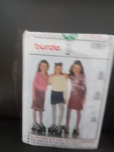 Burda 9813 Uncut Sewing Pattern, Girls' Skirt, Size 7-12 - Picture 1 of 1