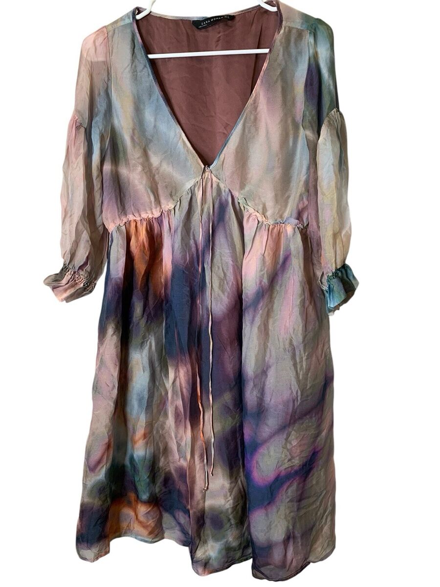 Zara Silk Short Dresses for Women for sale | eBay Zara Silk Short Dresses for Women for sale | eBay