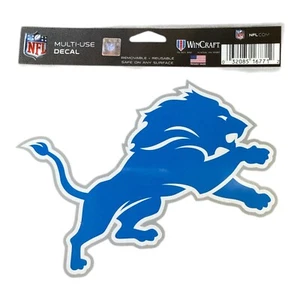 NFL Detroit Lions Multi-Use Colored Helmet Decal (5" x 6") - Picture 1 of 1