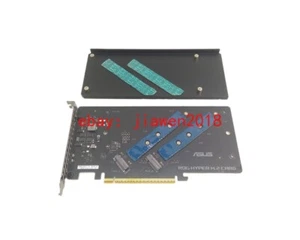 CARTE D'EXTENSION ASUS ROG HYPER M.2 PCIE NVME M.2 AVEC DISSIPATEUR THERMIQUE - Photo 1/4