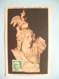 Carte Maximum - Card France 1945 Type Marianne de Gandon N° 809 Cachet Dijon Rep - Picture 1 of 1