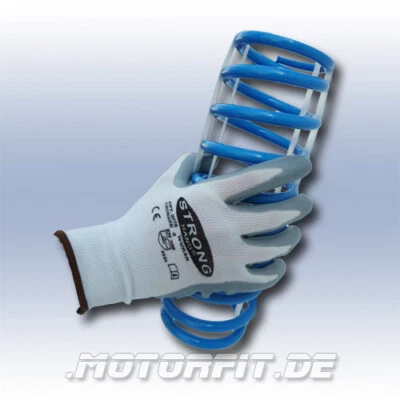 24 Paar Größe 9 StrongHand Wuhan Nitril Schrauber Werkstatt Handschuhe