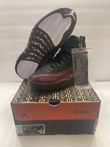 Nike Air Jordan 12 Retro A Ma Maniere Black Size DV6989-001 Men’s Size 9 / 10.5W - Picture 1 of 7
